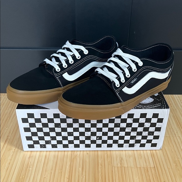 Vans Other - Vans Skate Chukka Low Size 11 Black Gum